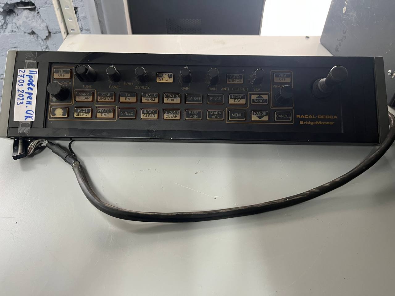 Панель управления Racal-Decca BridgeMaster 65620 600 s.n РНД-643779 б.у на проверку