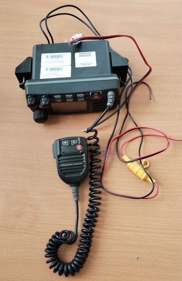 УКВ радиостанция GX1500S, s.n 6J060259, б.у, рабочая