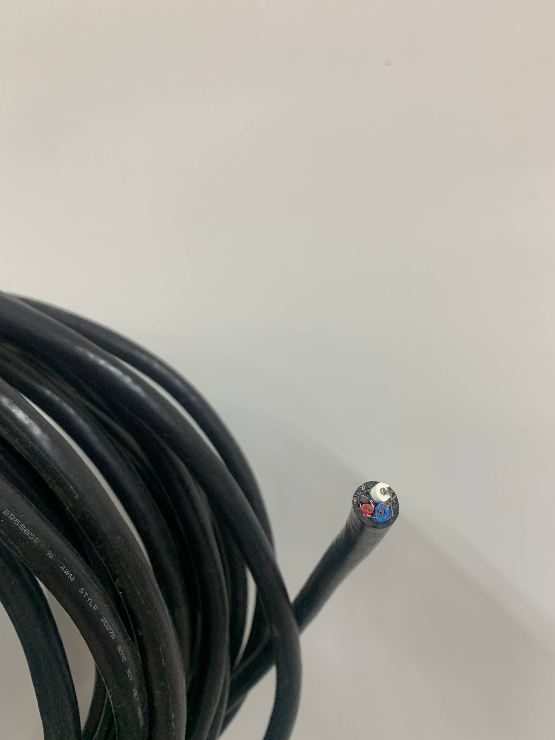 Кабель HWATEK E258652 AWM STYLE 20276 80c 30v vw-1 ( 5 PIN ) MARINE BOAT без разъёмов