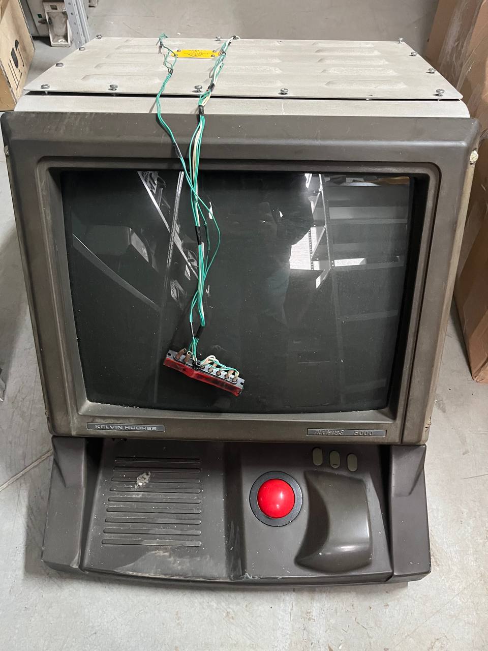 Дисплей РЛС Kelvin Hughes NNR-A64 s.n N640127 б.у на проверку