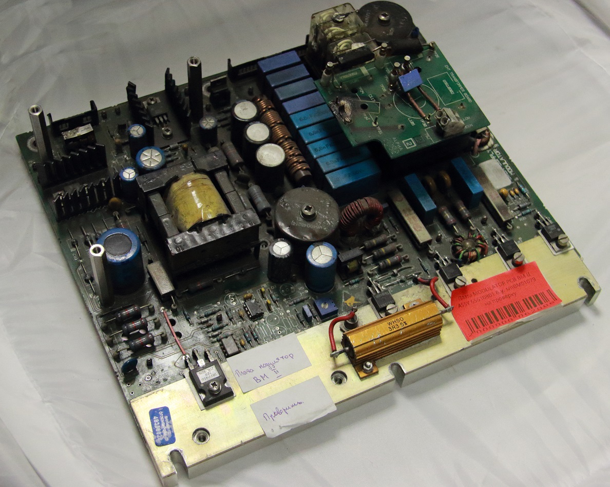 Плата MODULATOR PCB BM II ASSY 65610801 б.у. s/n BM01079 на проверку