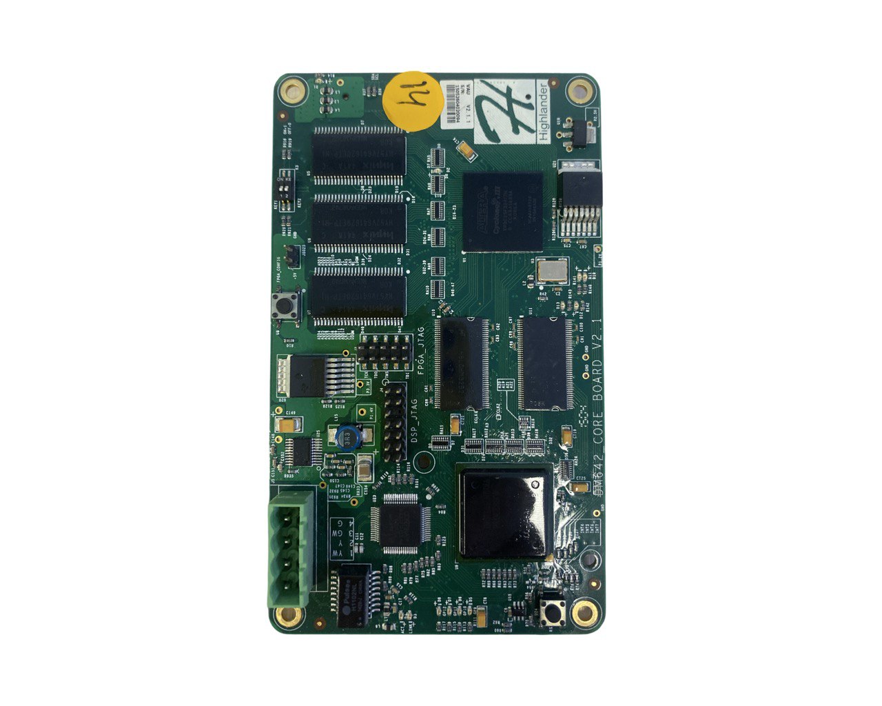 Плата Highlander DM642 Core Board v2.1 s.n 15052604020094, б.у, рабочее