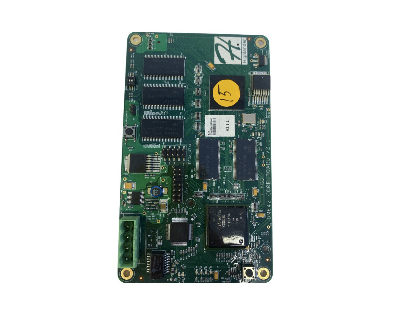 Плата Highlander DM642 Core Board v2.1 s.n 15012602020007, б.у, рабочее