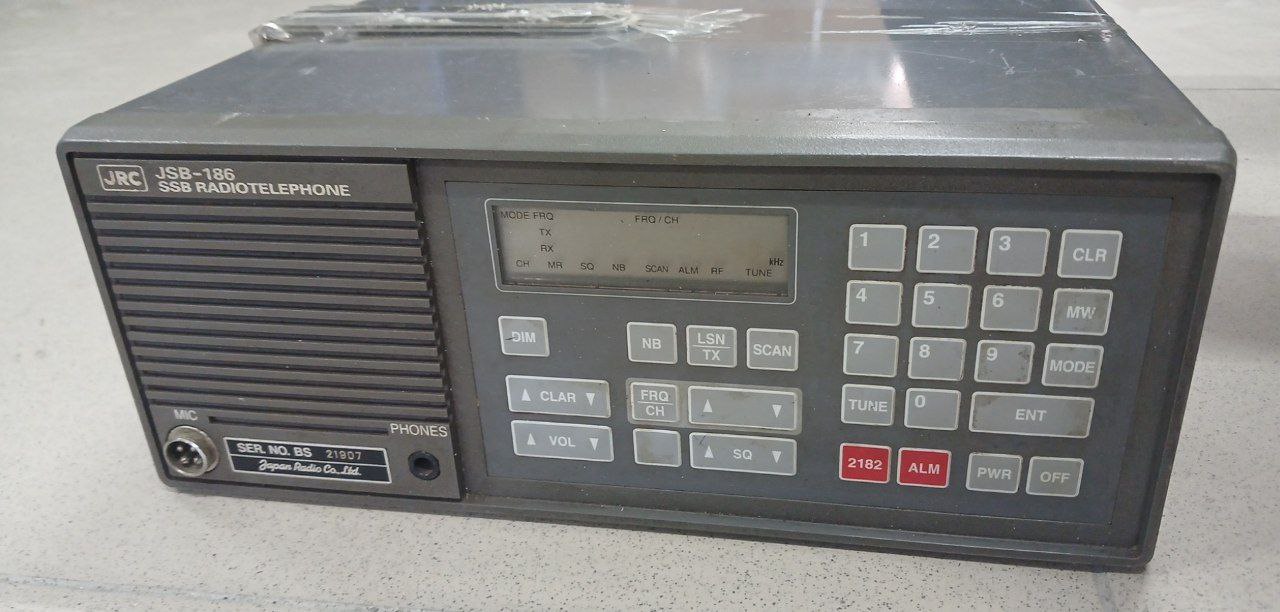 Приемопередатчик ПВ/КВ JRC JSB-186, s.n 21907, б.у, на проверку