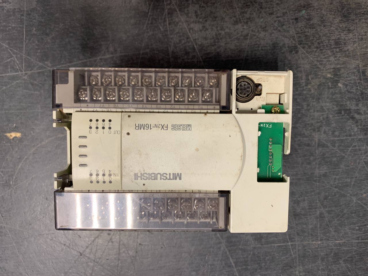 Контроллер Mitsubishi FX 2n-16MR-ES/UL s.n 443072 б.у рабочее