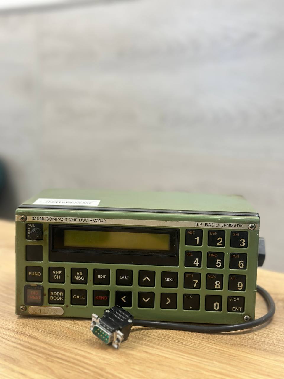 Sailor RM2042 compact VHF DSC s.n 611738, б.у, на проверку