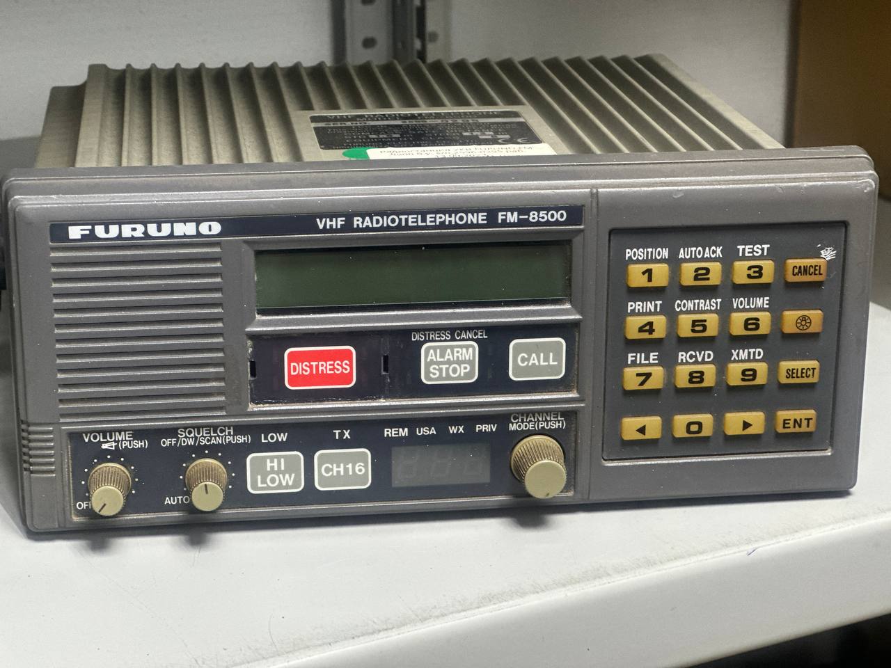 Радиостанция УКВ FURUNO FM 8500 s.n 2596-0295, б.у, рабочее