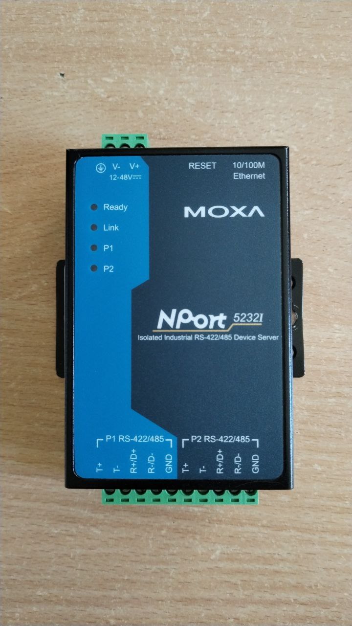 Преобразователь Moxa Nport 5232i, s.n TZHE01130024, б.у, рабочая