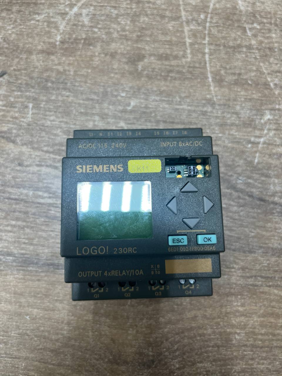 Siemens Logo 230RC s.n SZVB9NAO297765 б.у рабочее