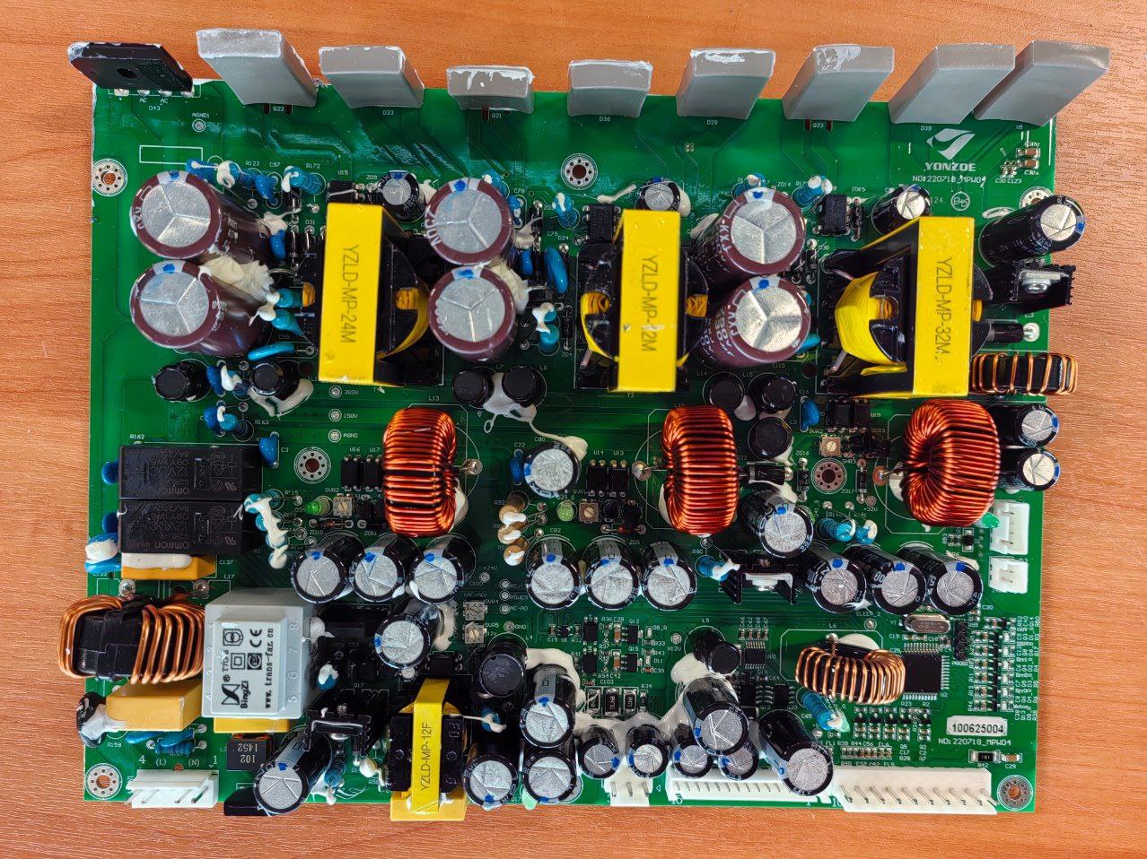 Плата AC power PCB Yonzoe 110602-MPW0x (аналог Furuno 03P9339)