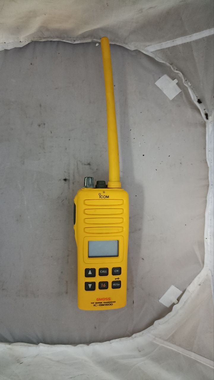 УКВ радиостанция переносная ICOM IC-GM1600, s.n. 2306539, б.у, рабочее