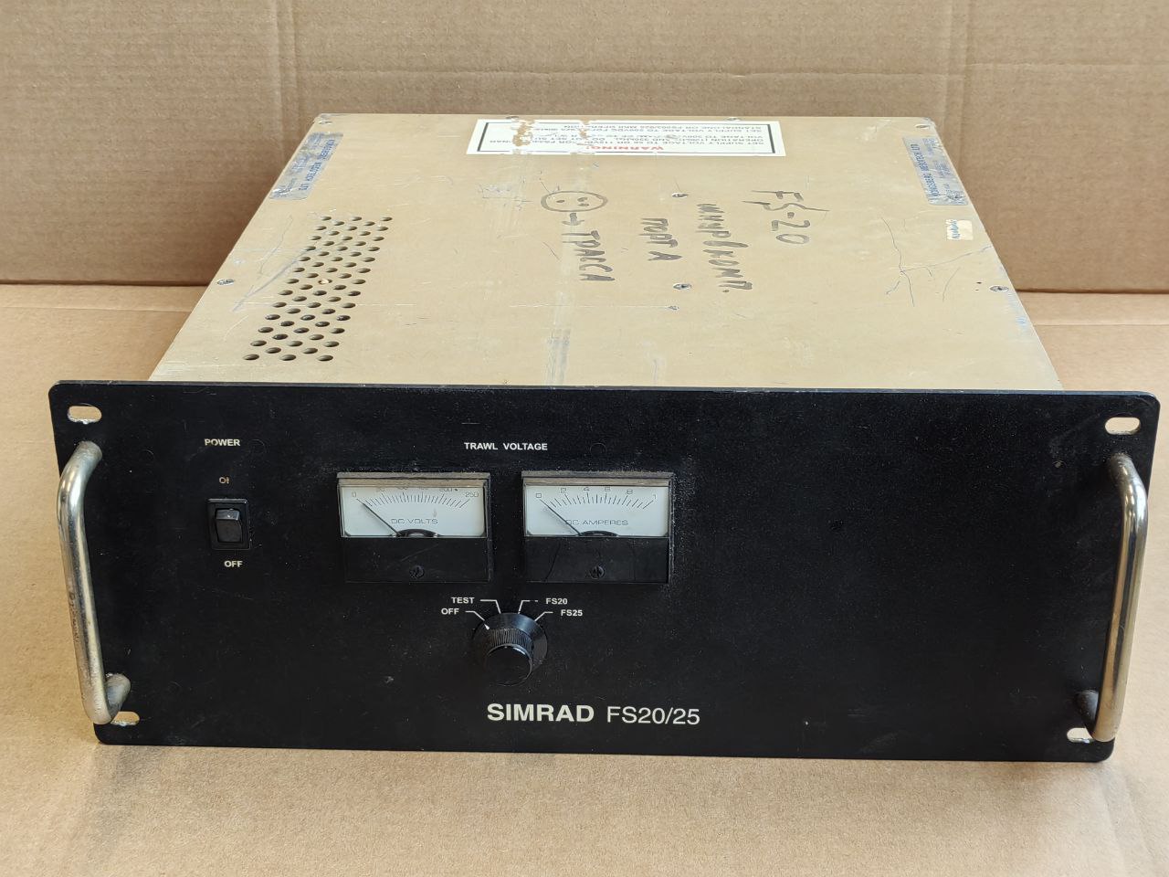 Блок питания и управления SIMRAD FS20/25, FS70, s.n 0404005, б.у, на проверку
