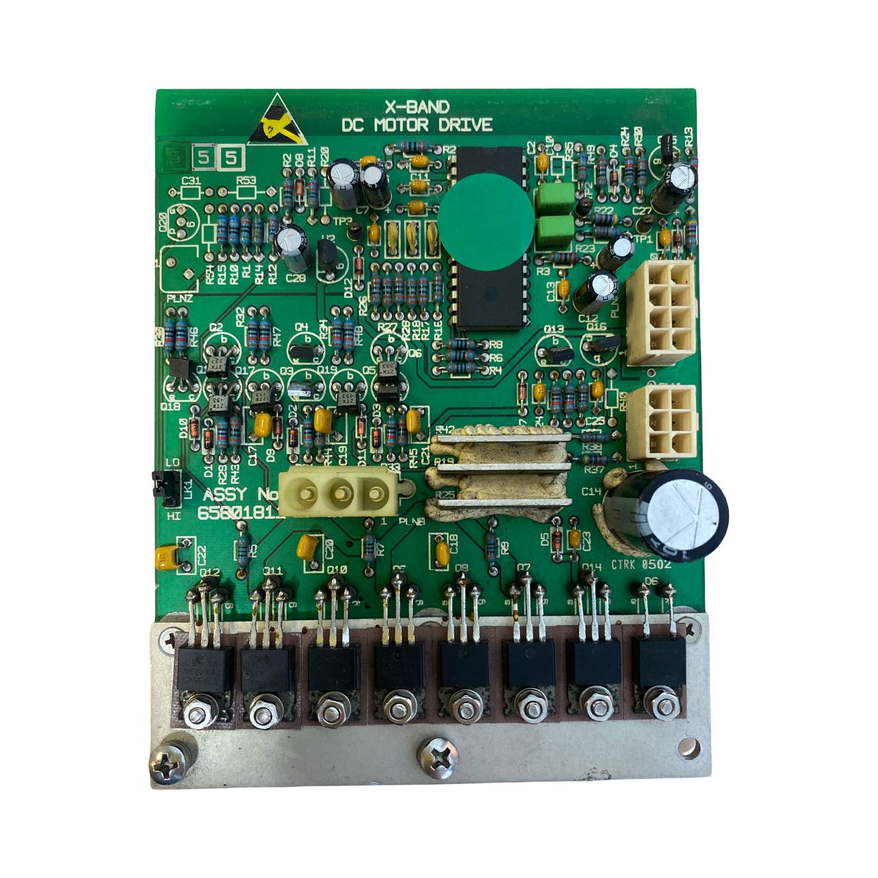 Плата X-Band DC Motor Drive 65801811-5 Rev. A s.n 5055, б.у, рабочее