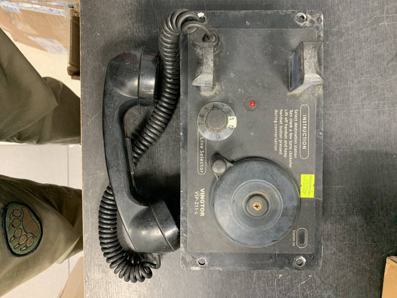 Zenitel VSP-211-L s.n 07653180000032 б.у рабочее