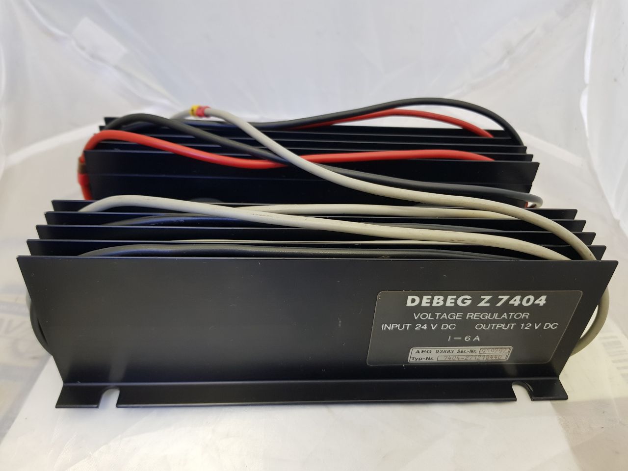 DEBEG Z 7404 VOLTAGE REGULATOR  AEG D3683 б.у s.n 919797 раб.