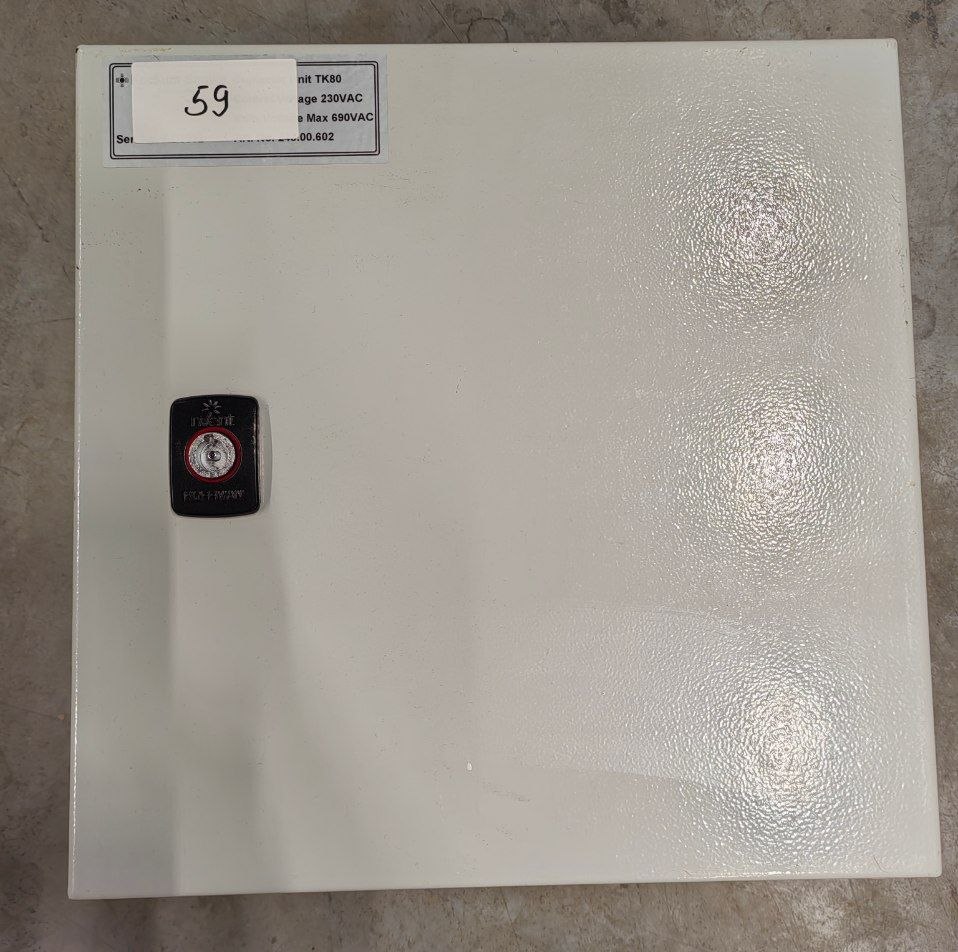 Корпус блока питания Kockum Sonics TK80, пустой, s.n СПБ-297361, б.у, на проверку