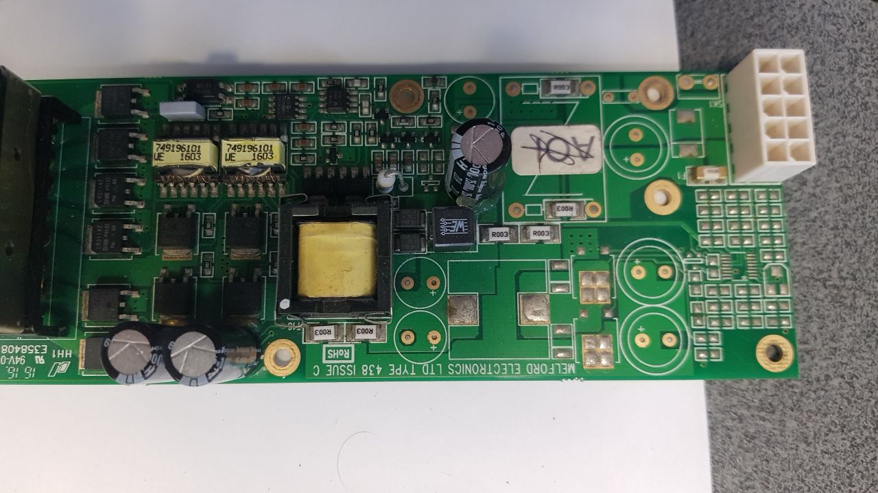 Плата питания Melford  Electronics Type 438 Issue C б.у б.s.n на проверку