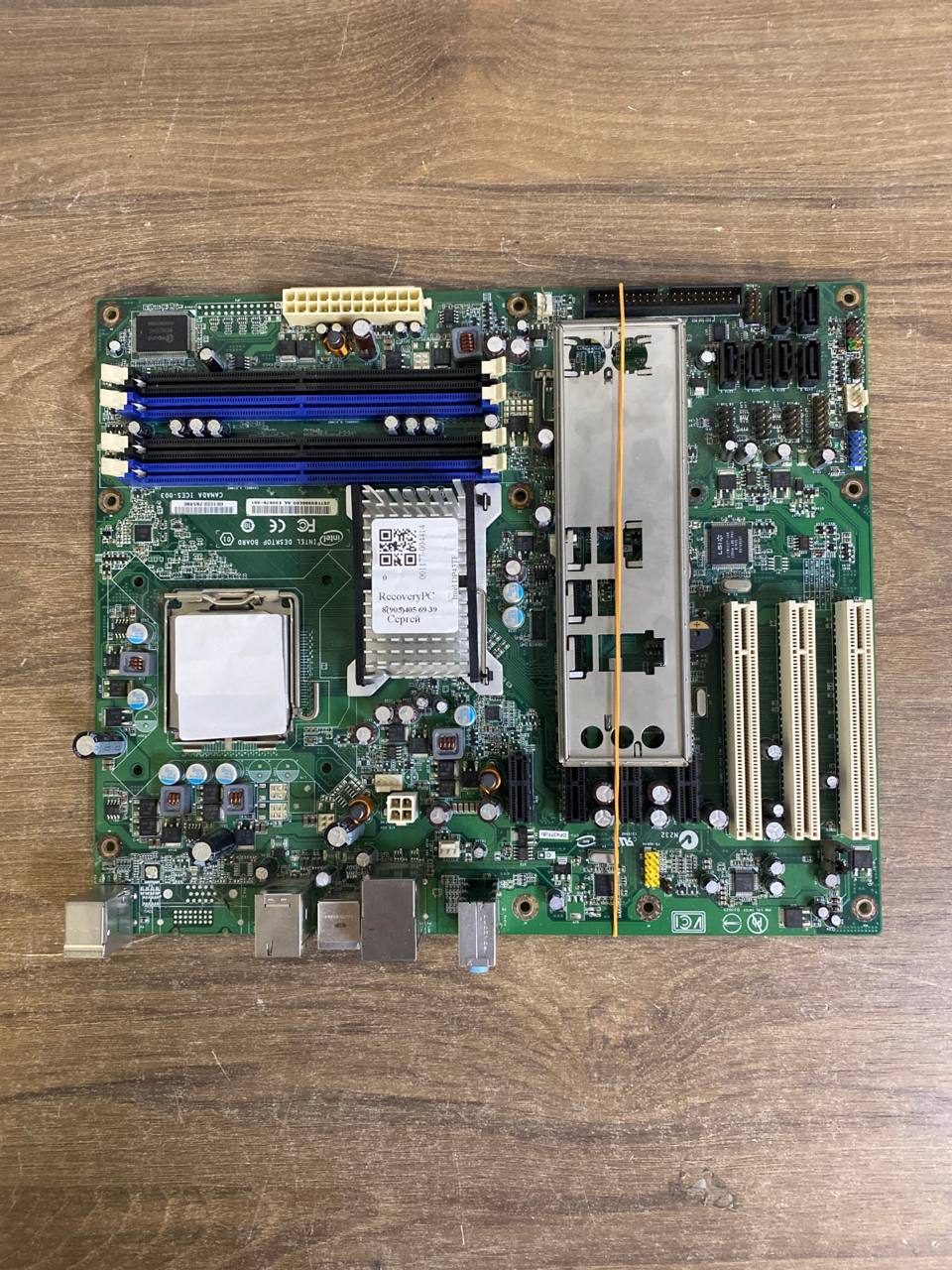 Материнская плата Vision Master DP43TF s.n 001CC079A498 б.у рабочее