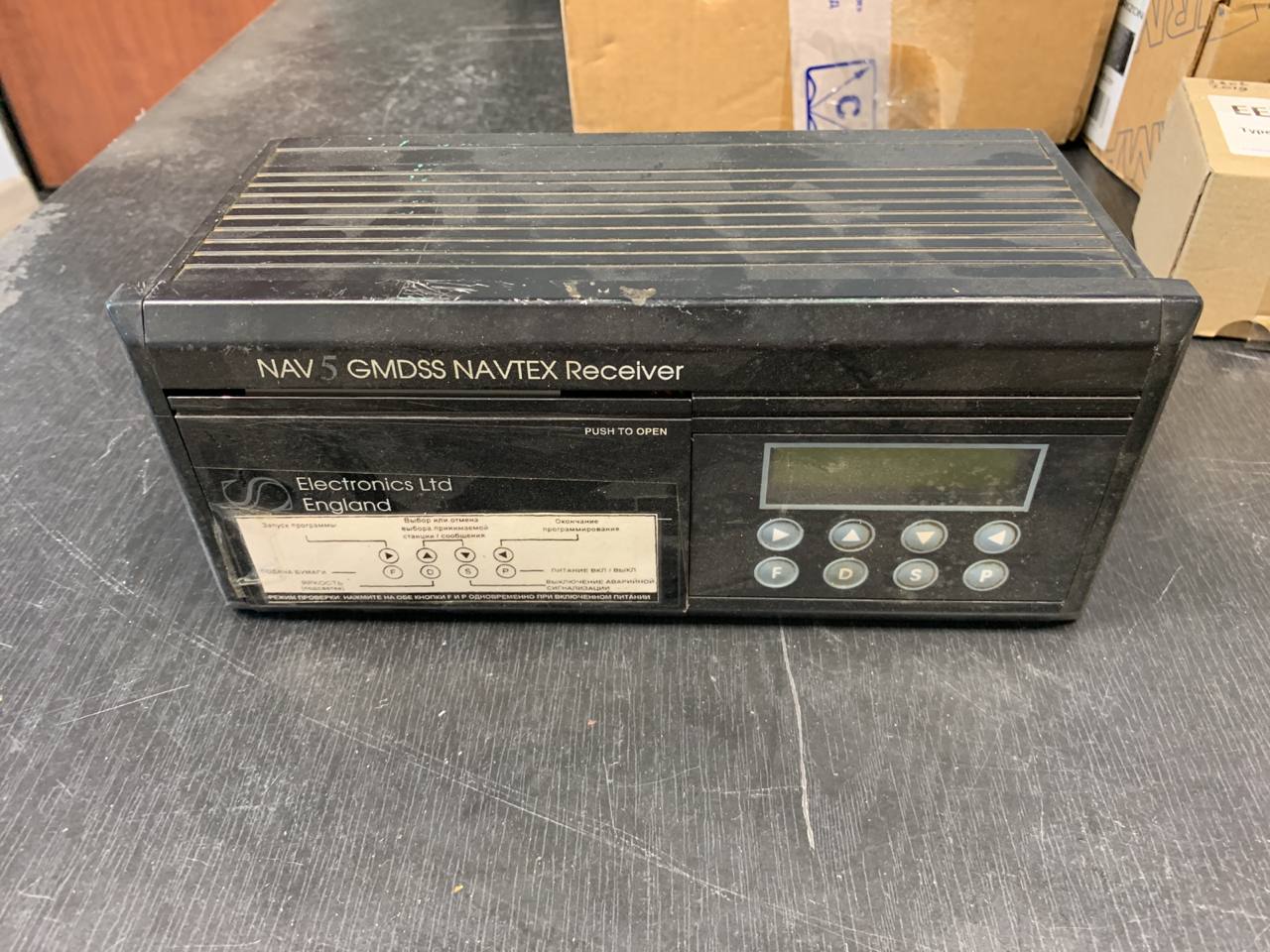 Приемник NAVTEX NAV 5 GMDSS Receiver s.n 11574, б.у, на проверку