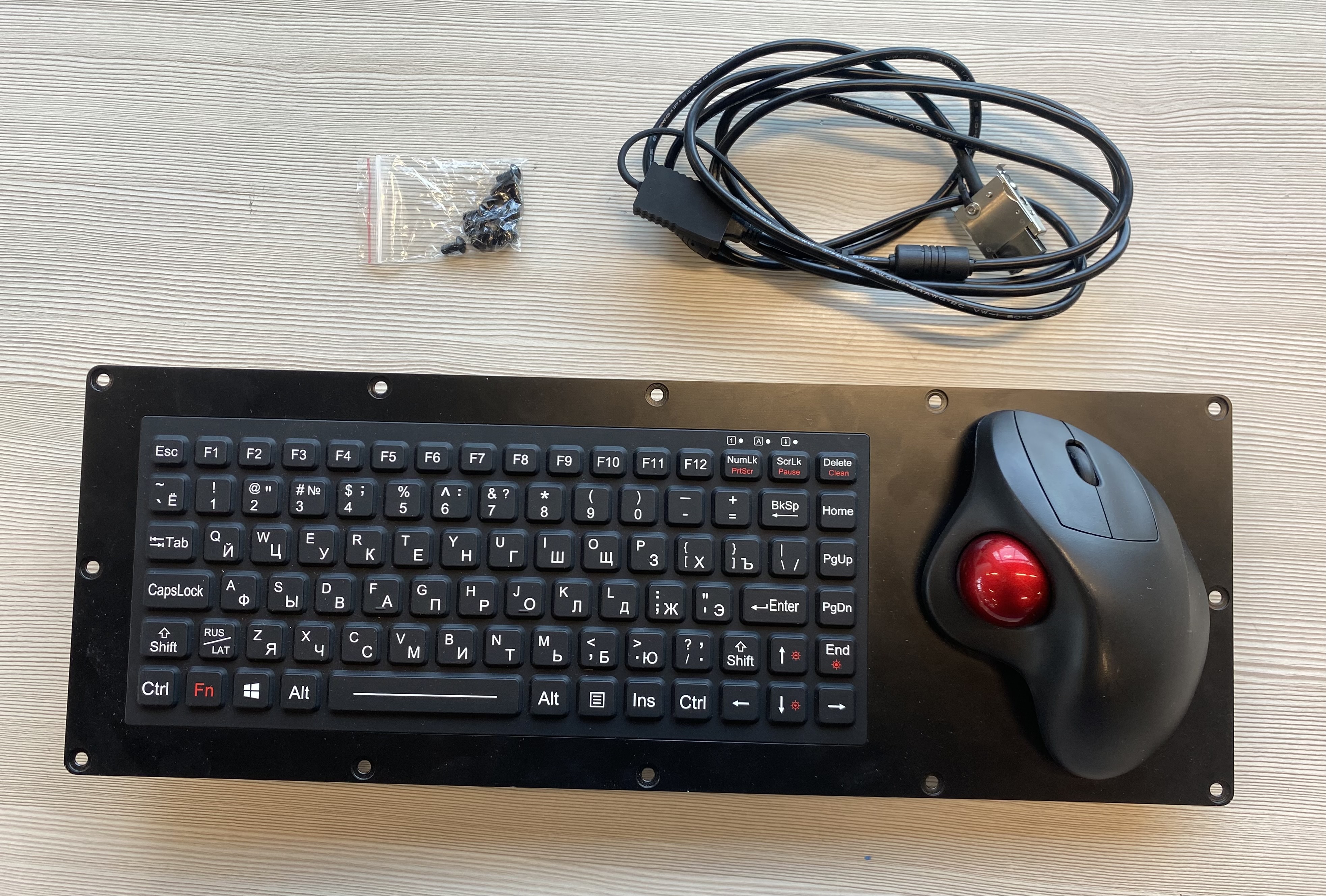 Клавиатура K-TEK-M425-OTB-FN-BL-SS