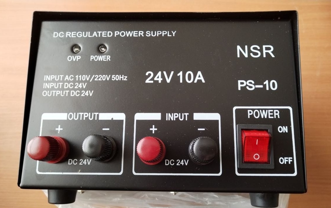 ИБП NSR PS-10 24V10A, s.n PS230236