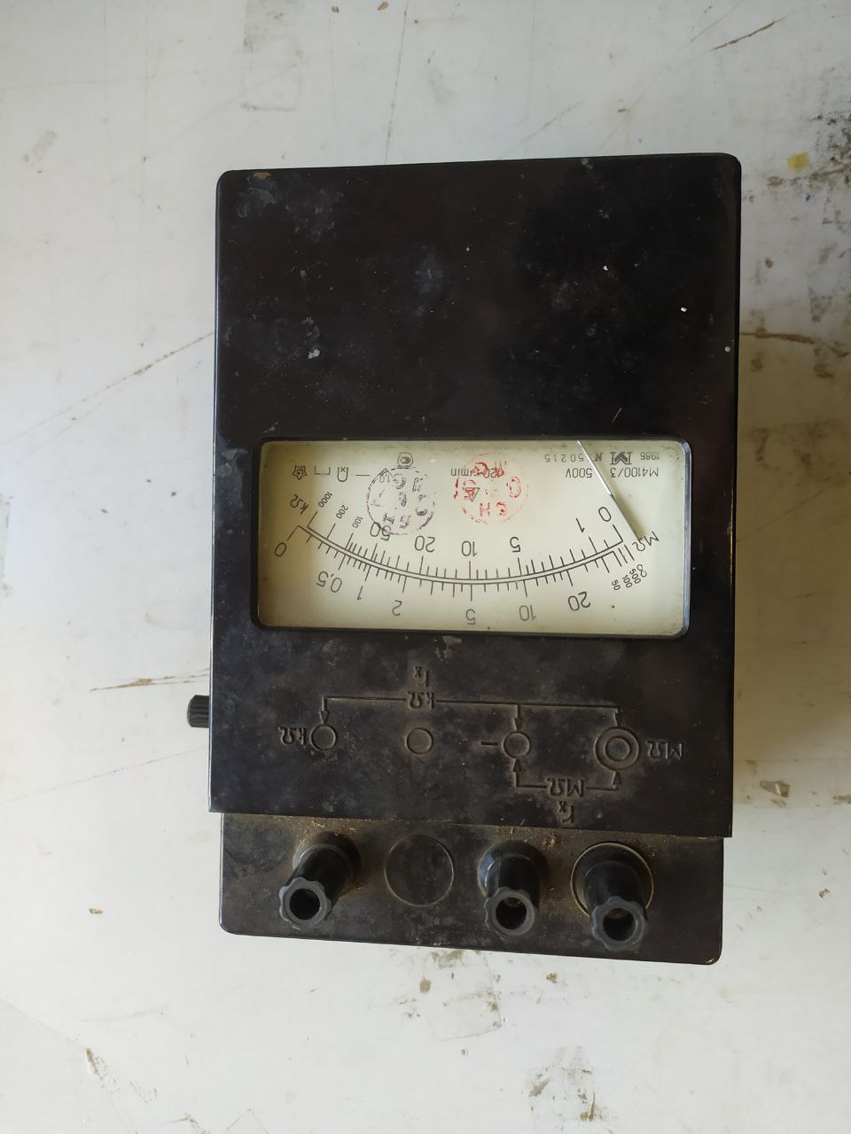 Мегаомметр М4100/3, s.n 350215, б.у, на проверку