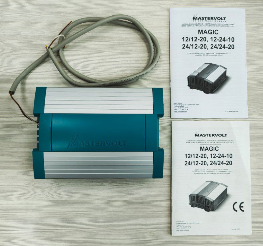 Конвертор постоянного тока Mastervolt Magic 24/24-20 DC-DC converter, s.n D410J0049, б.у, рабочее (как новый)
