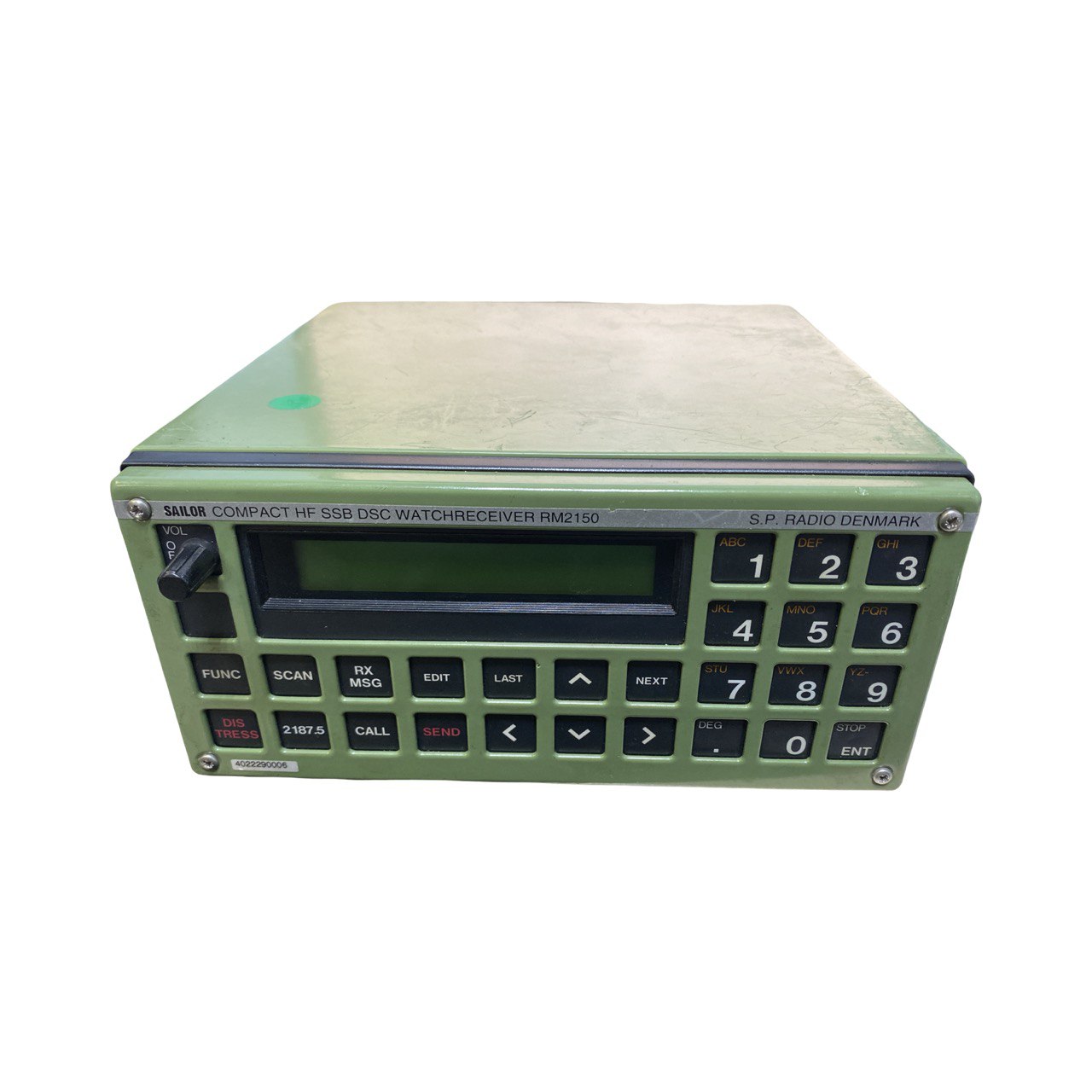 SAILOR compact HF SSB DSC watchreceiver RM2150 s.n 4022290006, б.у, рабочий