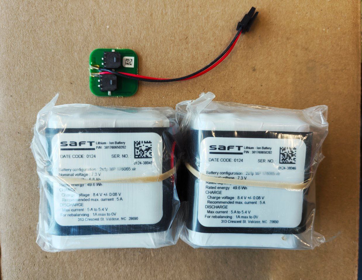 Аккумуляторный блок SAFT 46-017-02-DUAL Marport (2X) (XL SERIES)