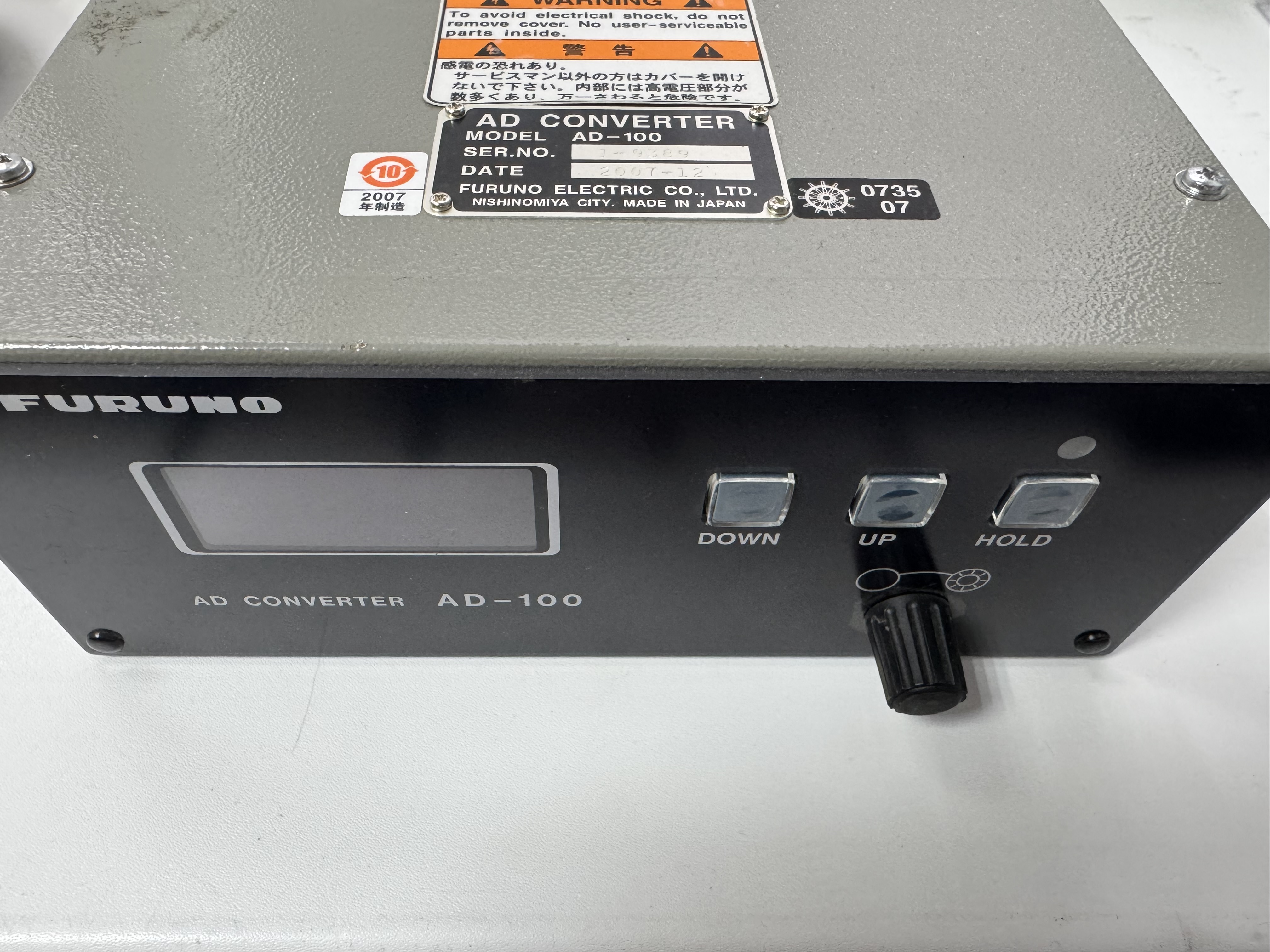 Преобразователь аналогового сигнала FURUNO AD-100, s.n 1-9389, б.у