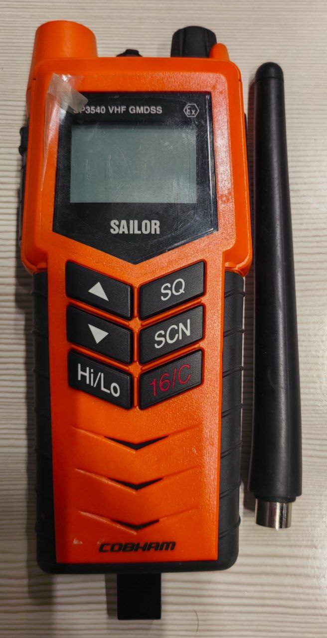 УКВ ГМССБ носимые (морская) Sailor SP3540, s.n 2128550279, б.у, на проверку