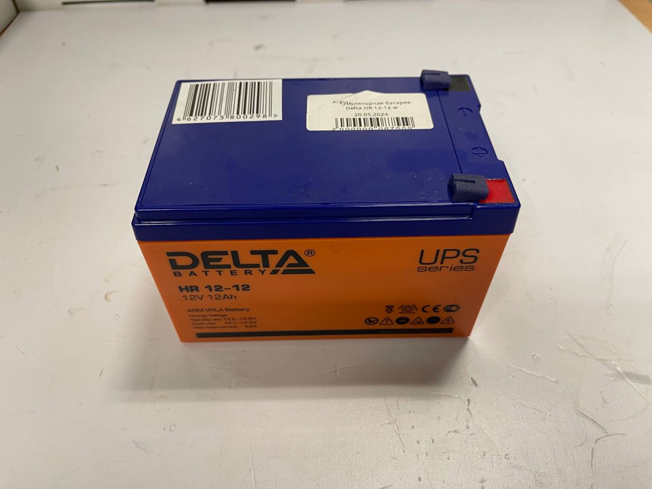 Аккумуляторная батарея Delta HR 12-12
