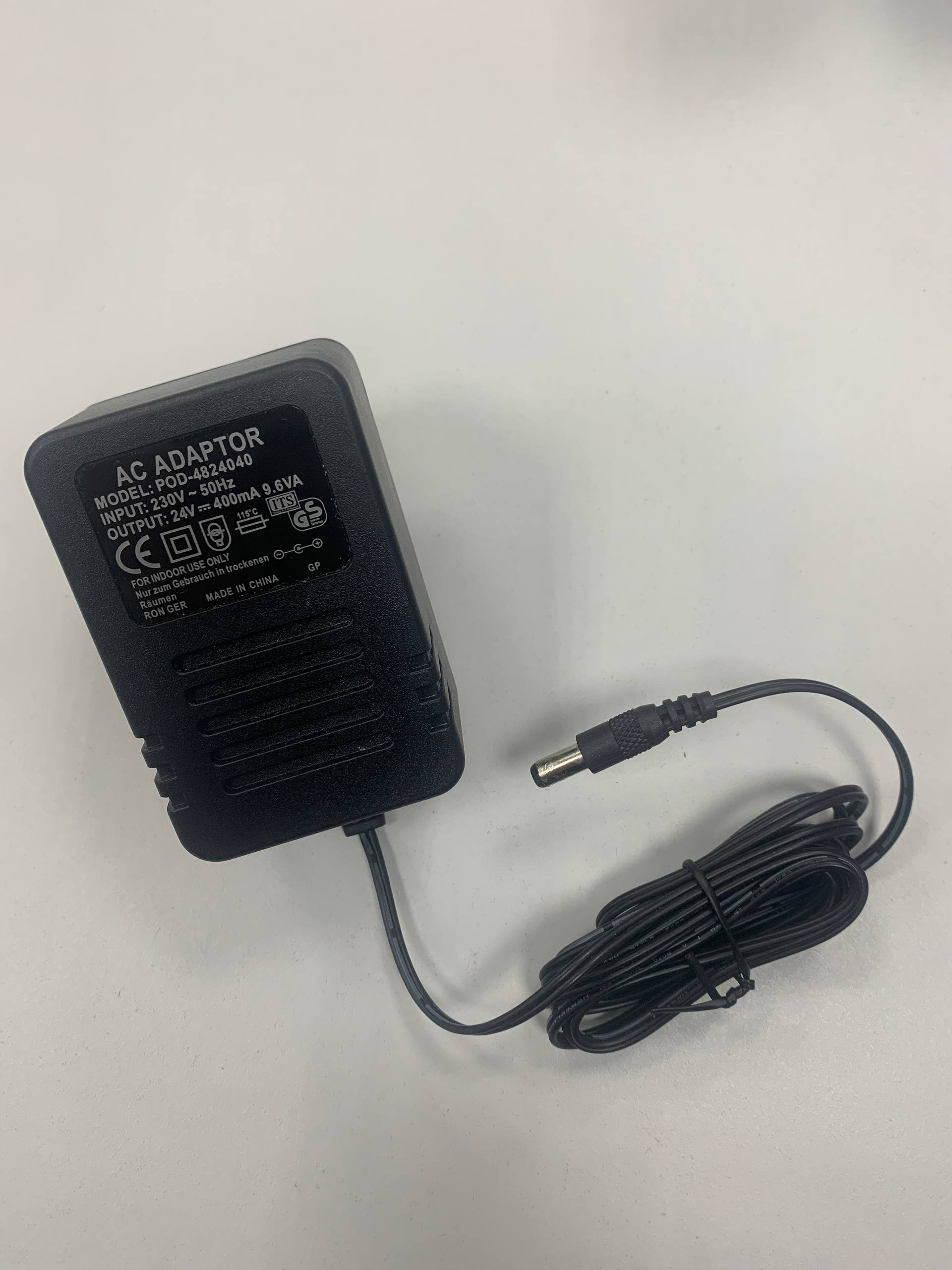 Блок Питания AC ADAPTOR POD-4824040 24V 400mA 9.6VA
