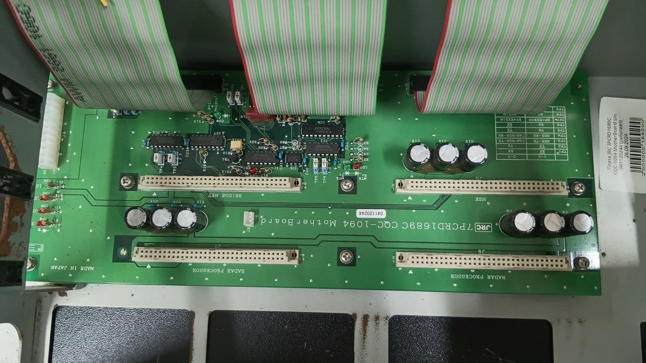 Плата JRC 7PCRD1689C CQC-1094 MotherBoard, s.n 041120244, б.у., рабочее