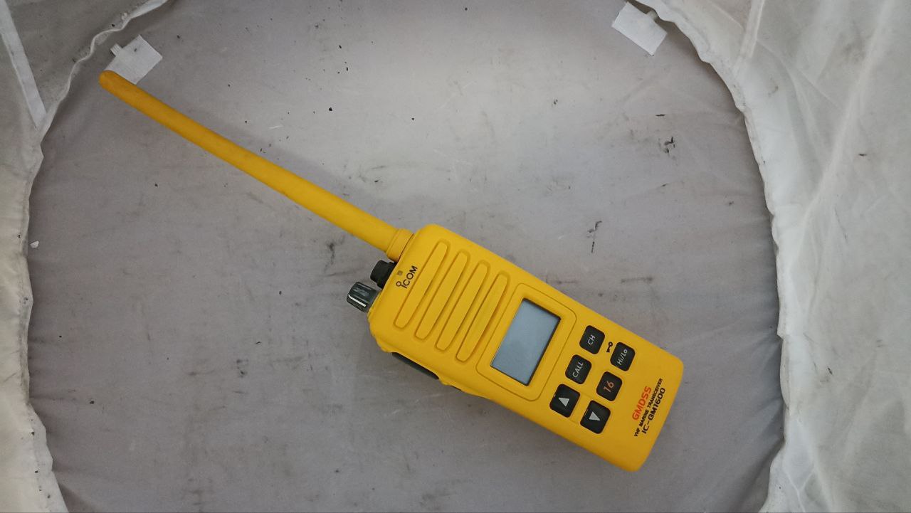 УКВ радиостанция переносная ICOM IC-GM1600, s.n. 2306564, б.у, рабочее