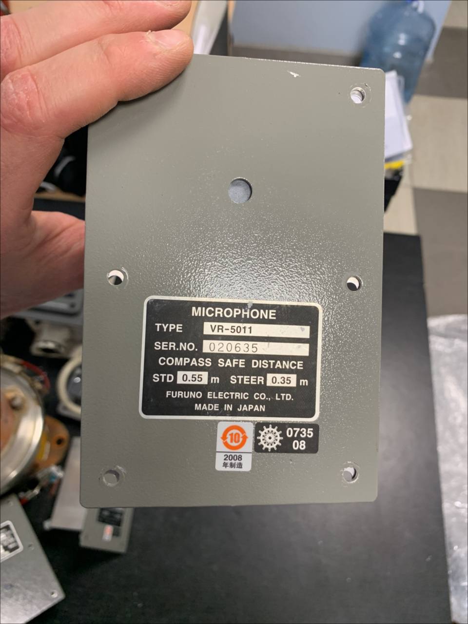Микрофон для VDR VR-5011 s/n 020635 б.у рабочее