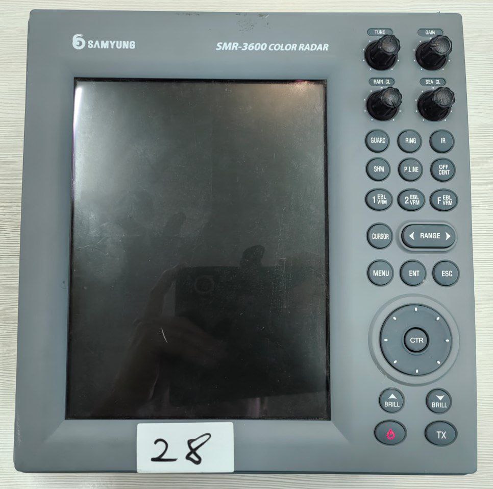Блок управления РЛС Samyung SMR-3600 б.у s.n 0C01283 рабочее