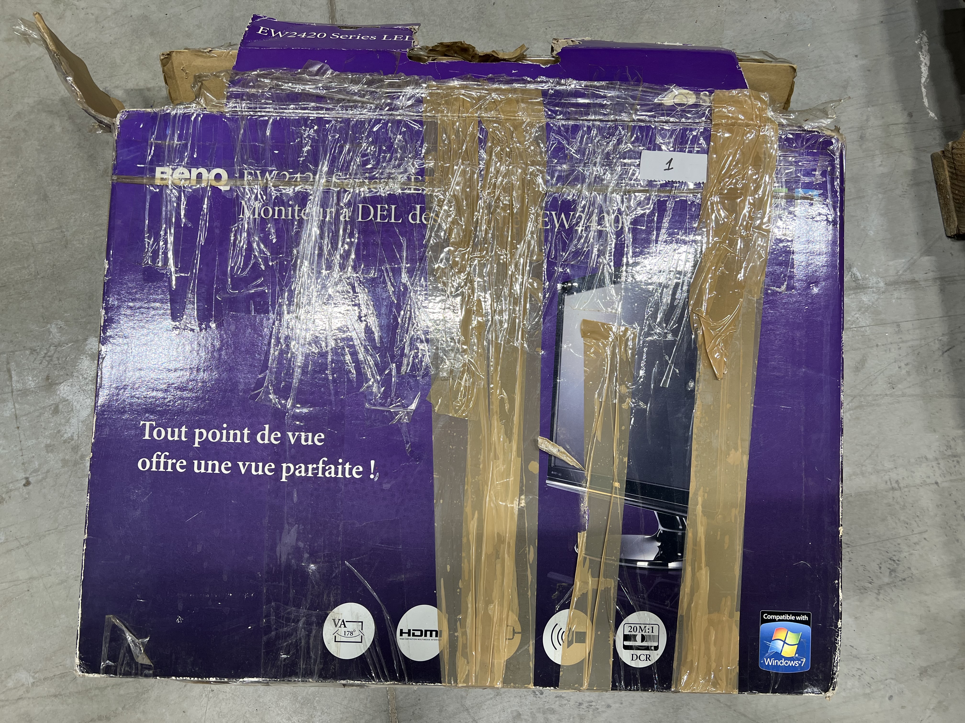 Монитор VievSonic VP230MV, s.n A0B032910101, б.у, на проверку