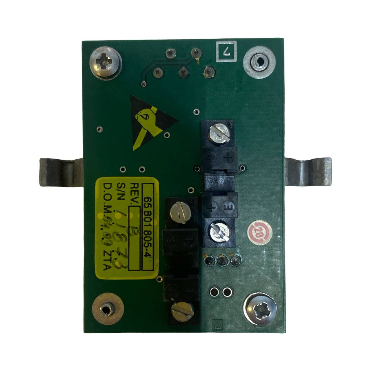 Плата Bearing board 65801805.4 Rev. B s.n 11873, б.у, рабочее