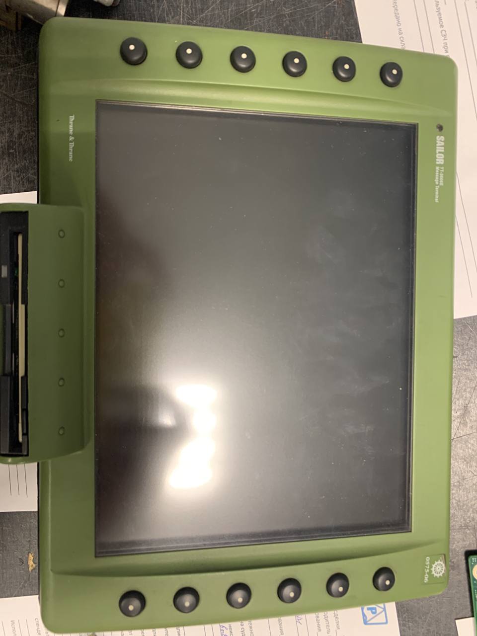 Message terminal Sailor TT-3606E s/n 06790396 б.у рабочее
