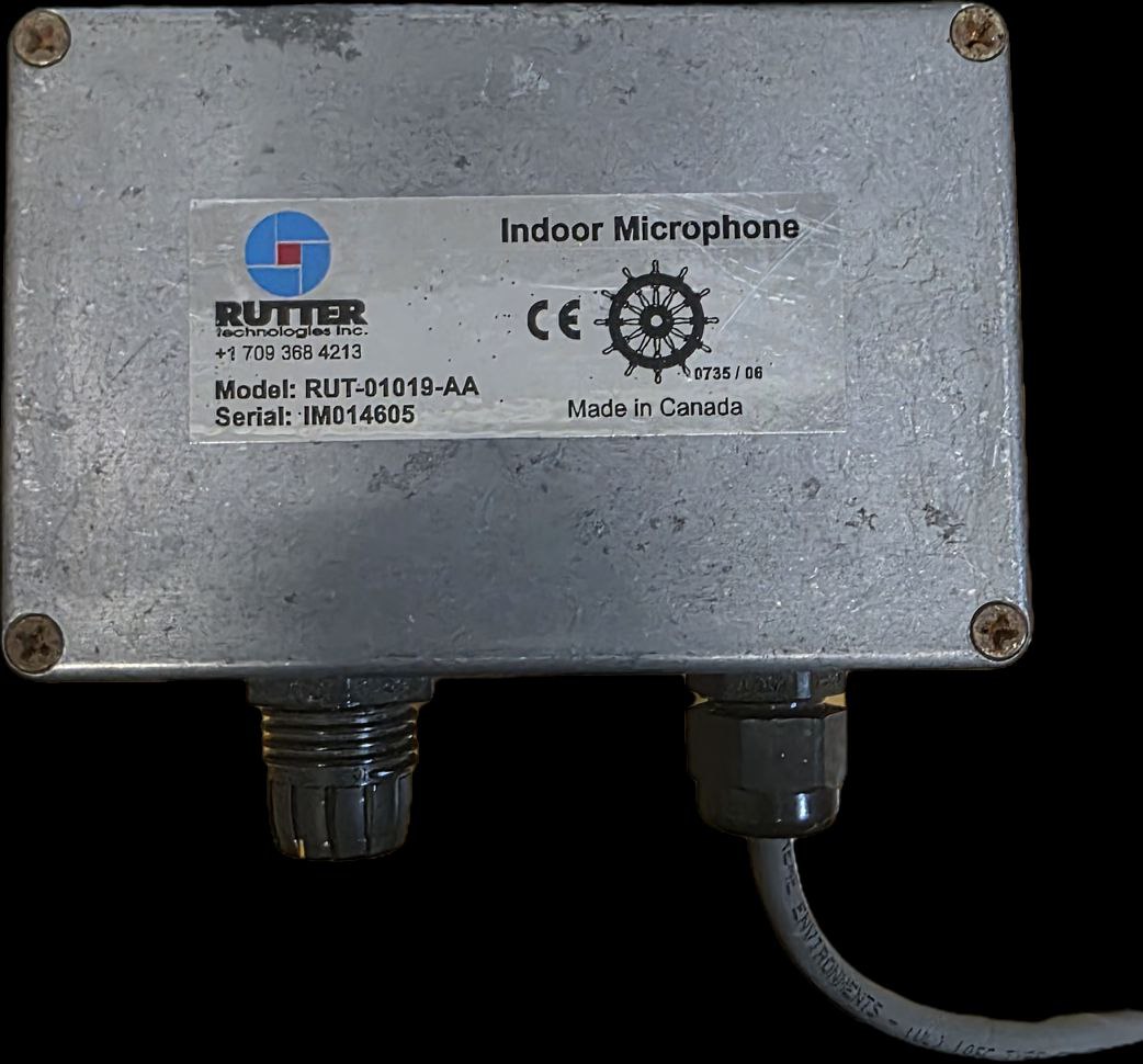 Микрофон Rutter RUT-01019-AA, s.n IM014605, б.у, на проверку