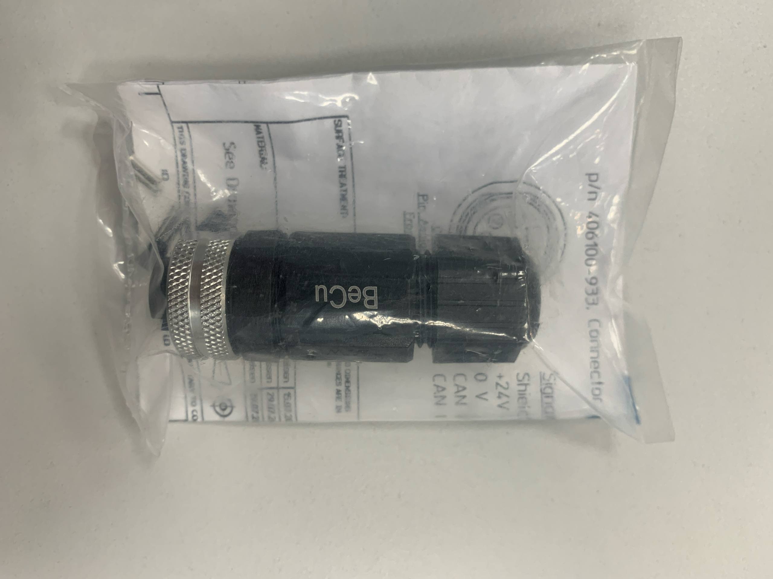 Коннектор для кабеля LTW BeCu p/n 406100-933