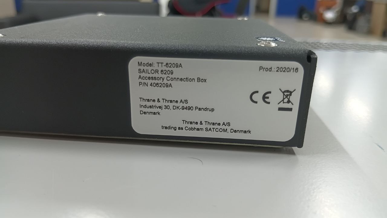 Соединительная коробка Sailor TT-6209A, p.n 406209A, без s.n, б.у., рабочее