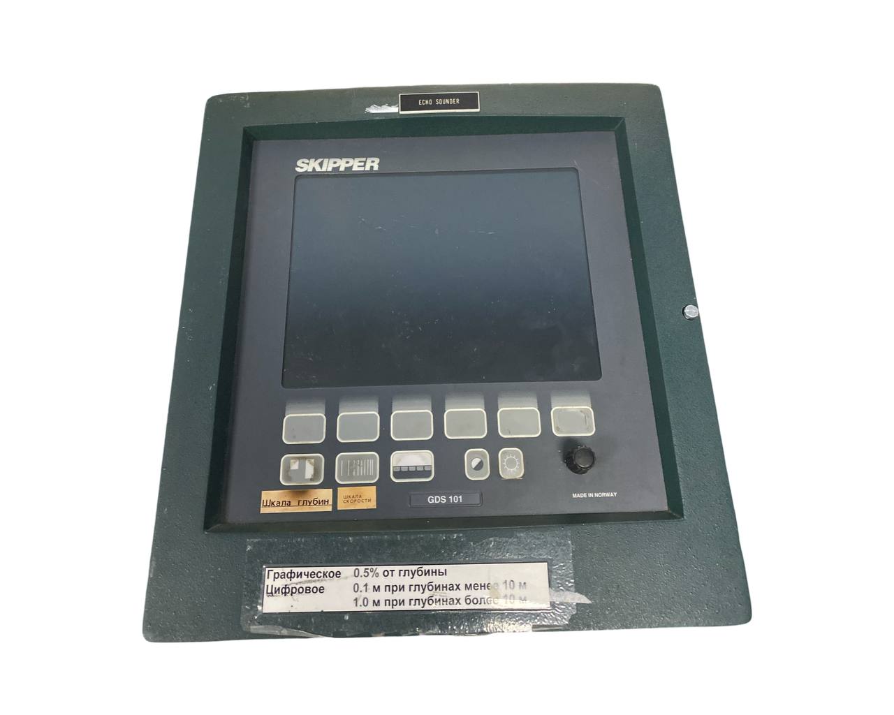 Эхолот SKIPPER GDS 101 s.n СПБ-042236, б.у, нерабочее