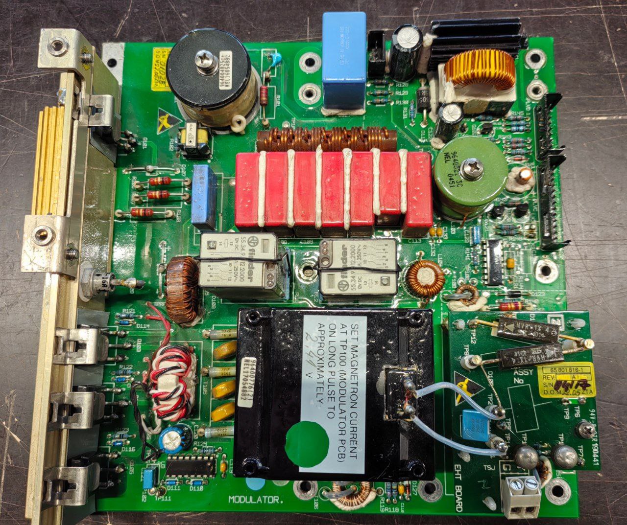 Плата Sperry marine 65830812-6, modulator, s.n 01028, б.у,  рабочее