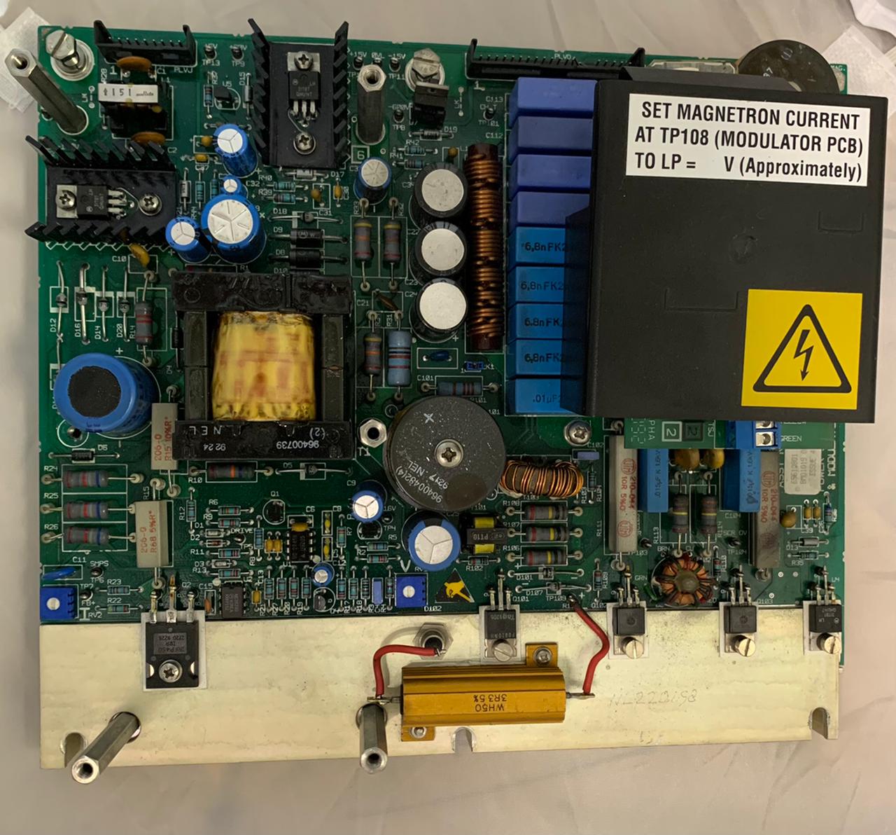 Плата MODULATOR PCB BM II ASSY 65610801 б.у. s.n BM01019 на проверку
