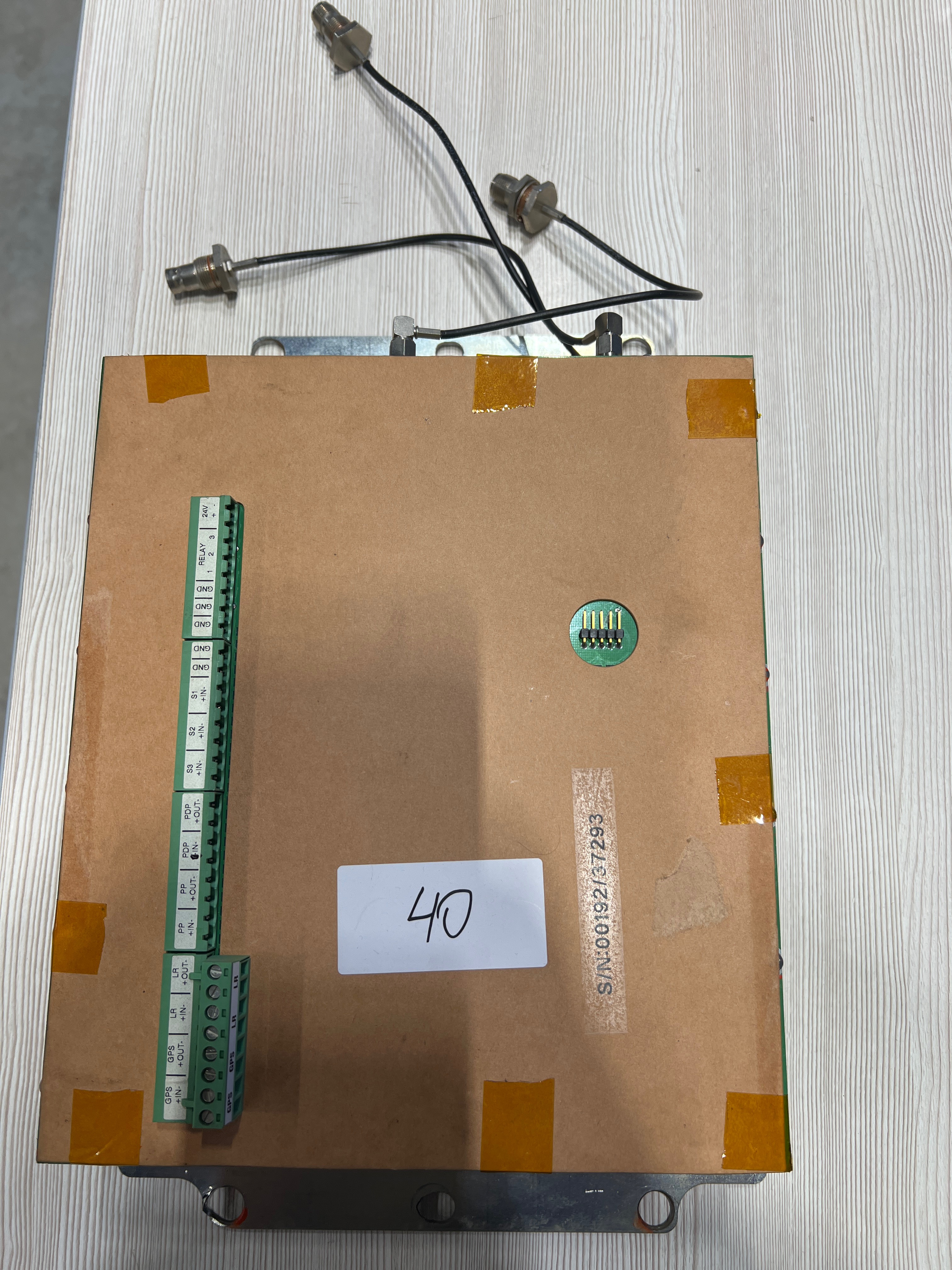 Блок от транспондера АИС Sam Electronics NG63030, sn 00192/37293, б.у, на проверку