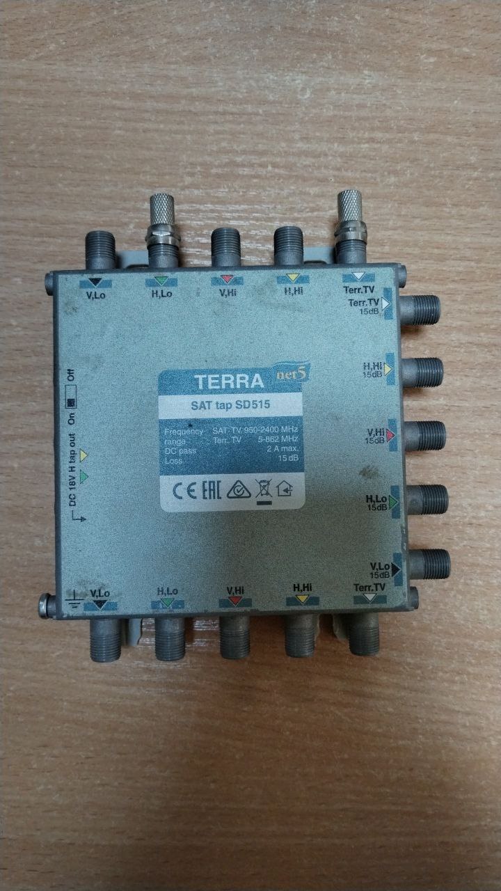 ответвитель для мультисвичей Sat tap sd 515 без с/н, б/у