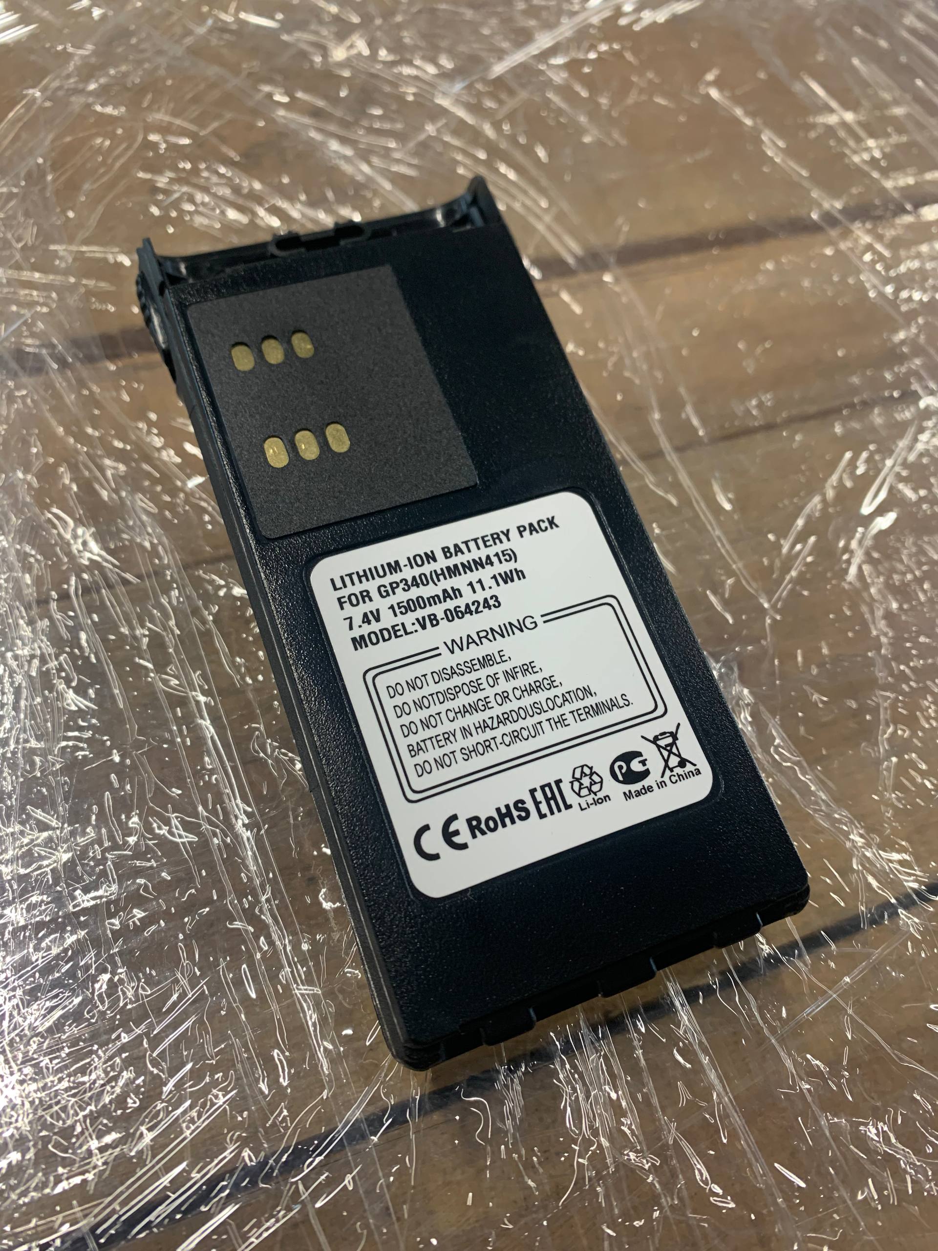Аккумулятор для Motorola GP340 HT750 HT1200 (HMNN415) 1500mAh