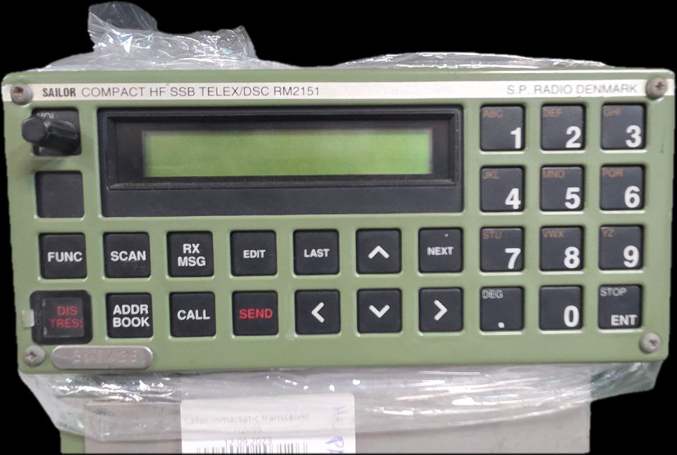 Sailor compact HF SSB TELEX/DSC RM2151, s.n КЛД-043956, б.у, на проверку